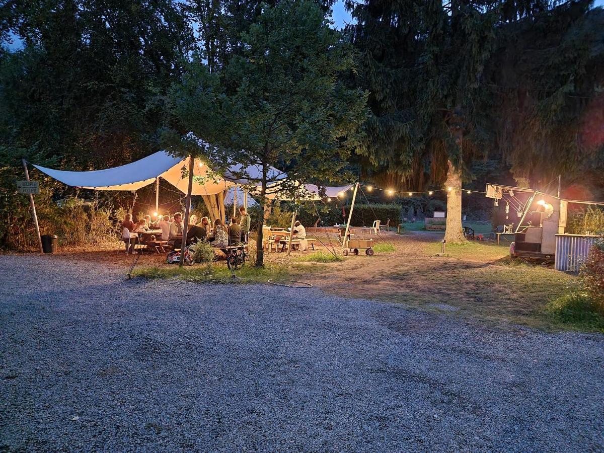 Arkeo - Luxury Tents And Cabins At The River Nonceveux ภายนอก รูปภาพ
