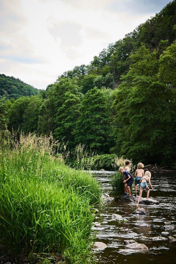 Arkeo - Luxury Tents And Cabins At The River Nonceveux ภายนอก รูปภาพ