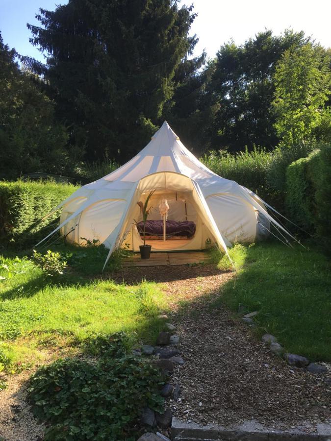 Arkeo - Luxury Tents And Cabins At The River Nonceveux ภายนอก รูปภาพ